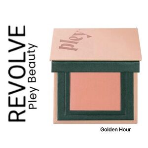 NWT Revolve x Pley Beauty One Stop Pop Powder Blush Golden Hour
